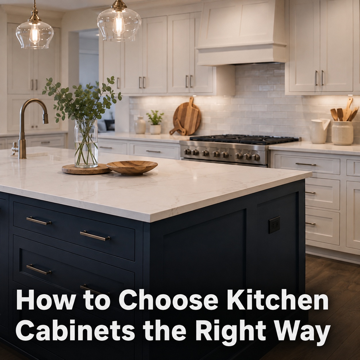 How to Choose Kitchen Cabinets the Right Way