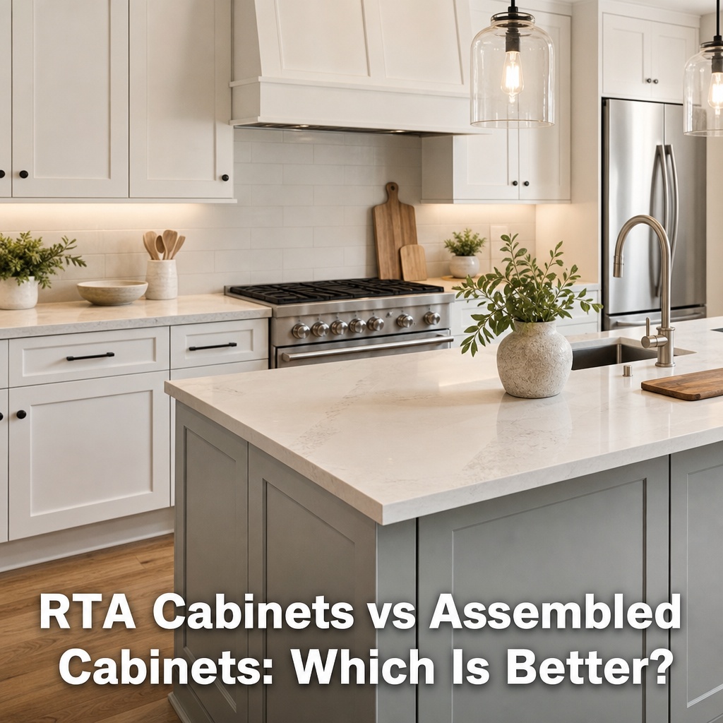 RTA Cabinets vs Assembled Cabinets: Which Is Better?