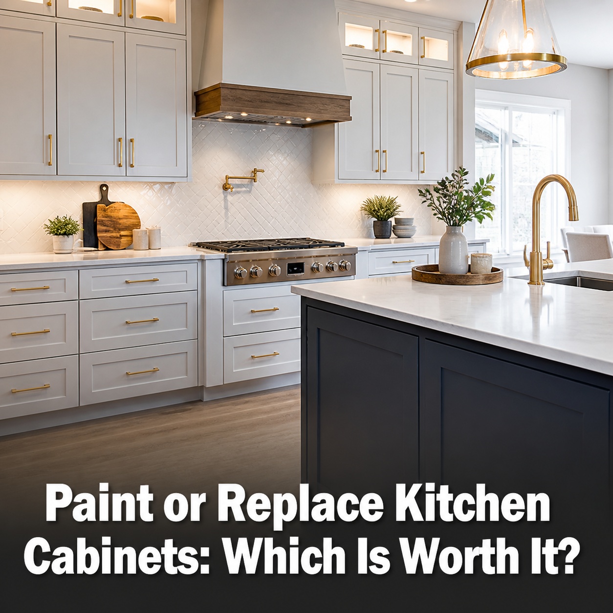 Paint or Replace Kitchen Cabinets: Which Is Worth It?