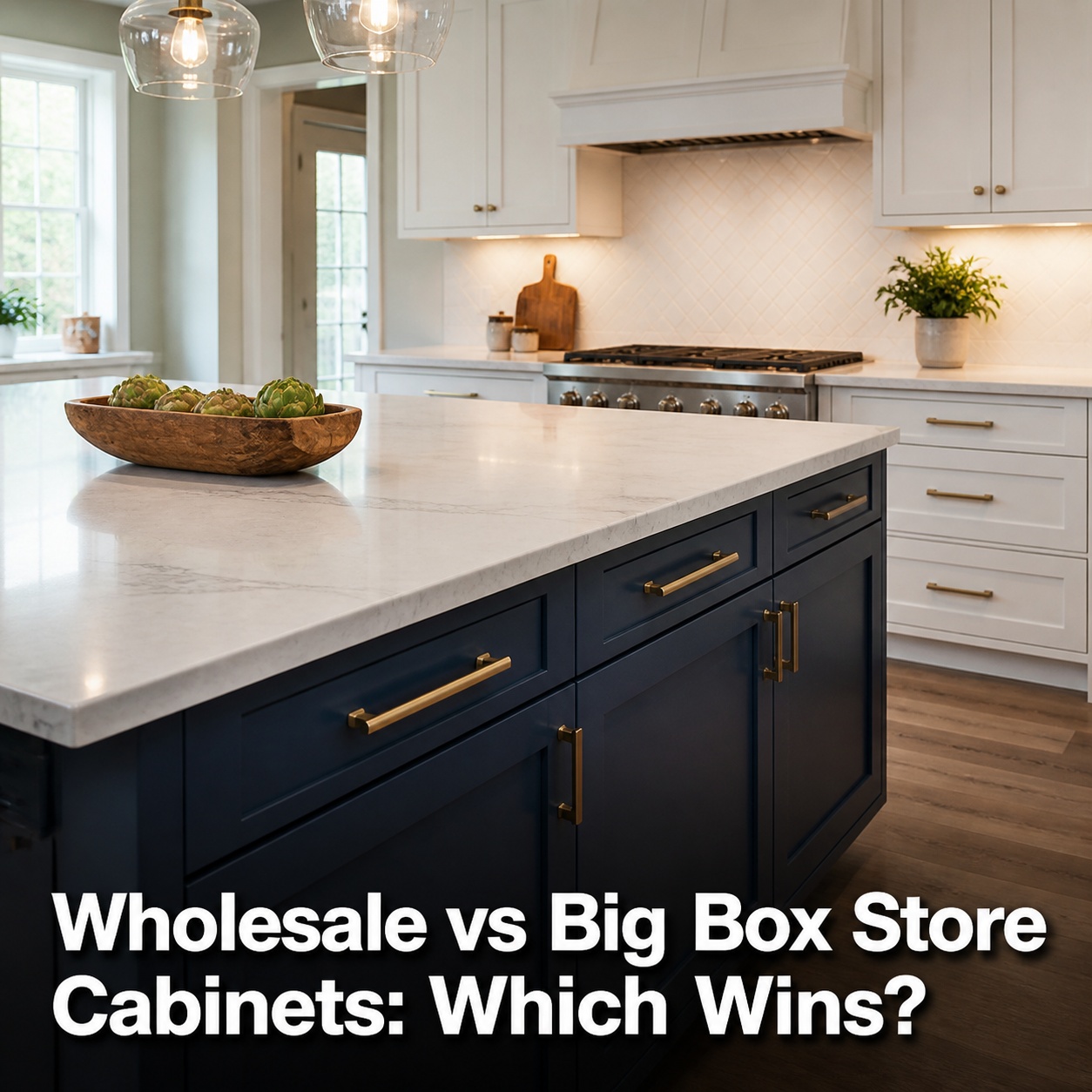 Wholesale vs Big Box Store Cabinets: Which Wins?